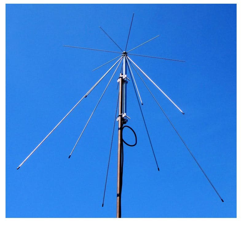 AOR DA3200 Discone Antena szerokopasmowa do skanera SDR 25-3000MHz - długość 112cm, kabel 15m np. do AOR, Uniden, Icom, SDRPlay, RTL-SDR