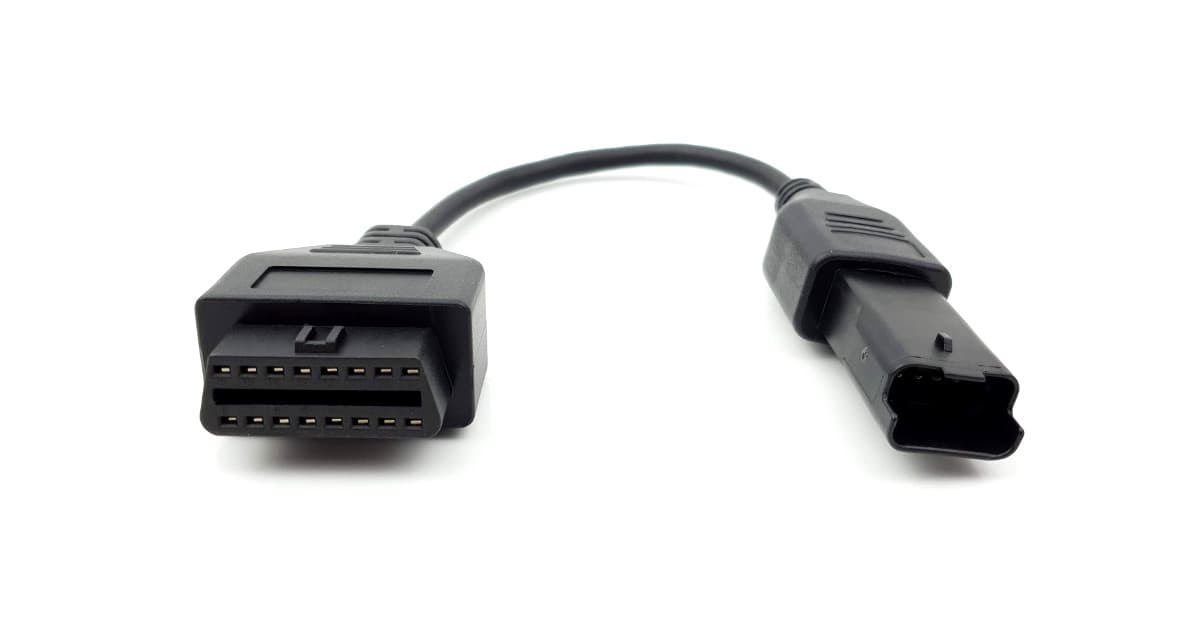 Diagnostyka motocykli Ducati szyna CAN - Zestaw skaner błędów Vgate VR800 z językiem polskim + adapter 4-pin