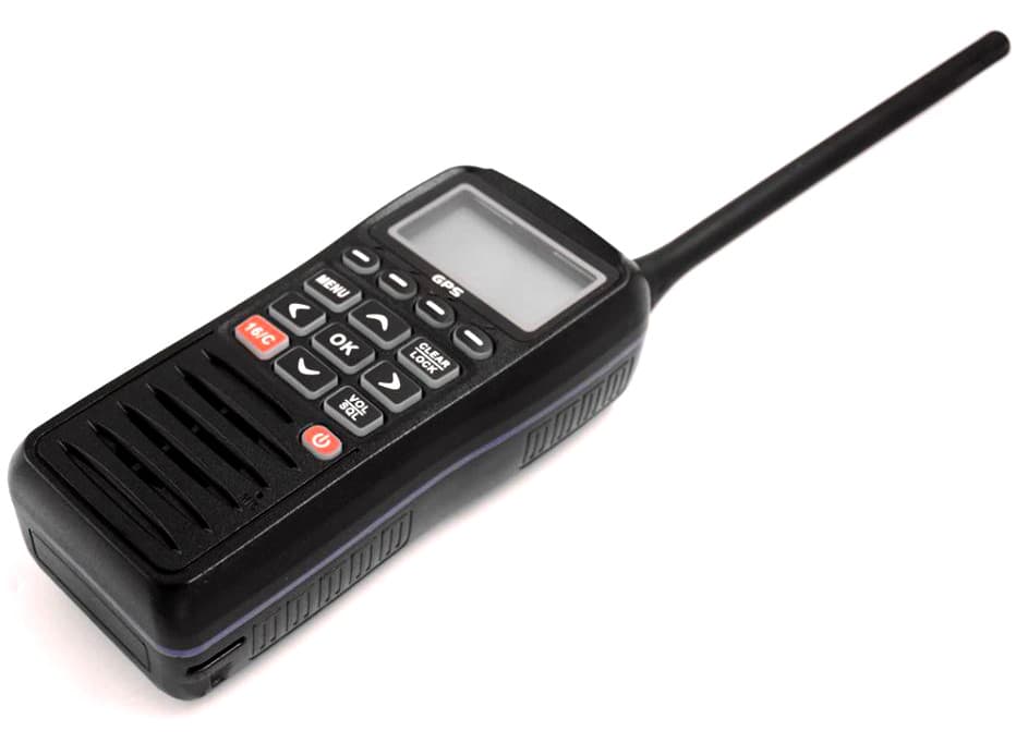 Recent RS-38M ręczny radiotelefon morski VHF IPX7, pływający, GPS, DSC, MOB, moc 5W