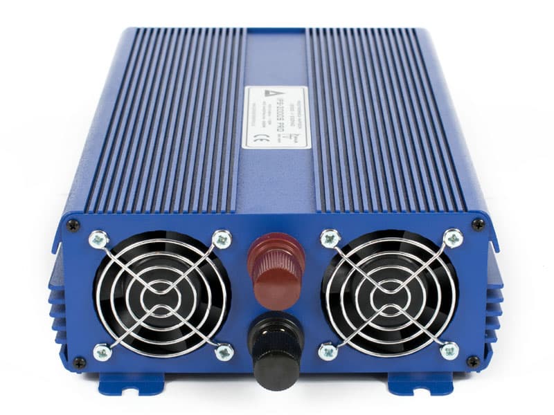 AZO IPS-2000-S PRO 12/230V ECO MODE SINUS PRZETWORNICA NAPIĘCIA 2000W z wyświetlaczem i pilotem np. POMPY LODÓWKI - 5 lat gwarancji, produkcja polska