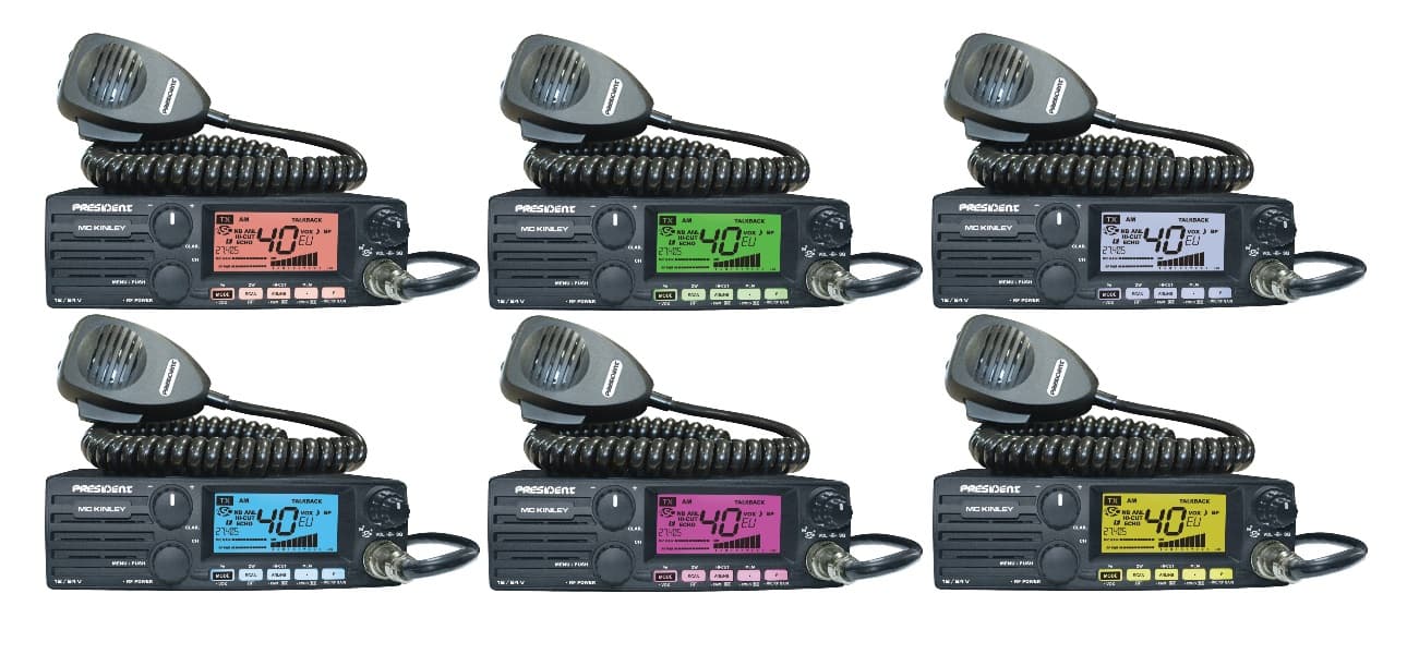 President McKinley EU + SIRIO ML-145 MAG 142cm kabel 3,60m zestaw CB radio