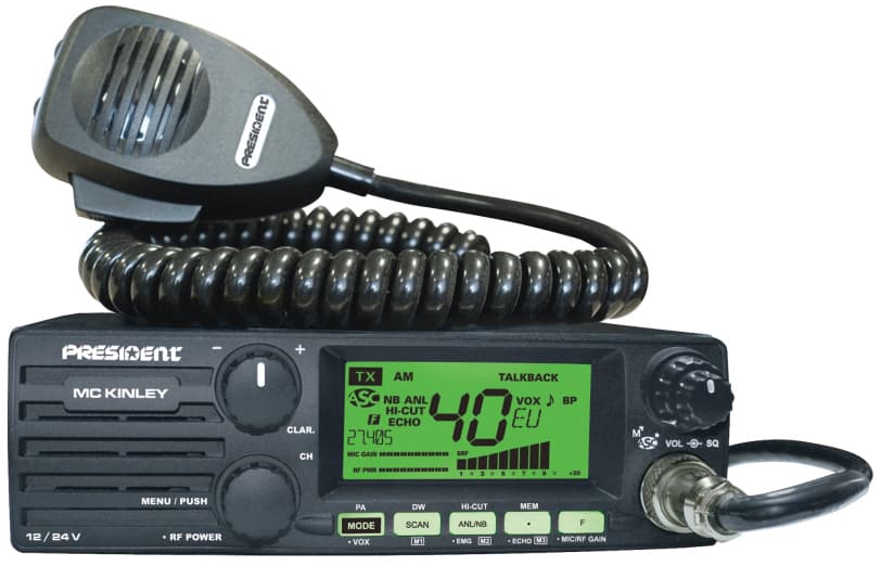 President McKinley EU + SIRIO ML-145 MAG 142cm kabel 3,60m zestaw CB radio