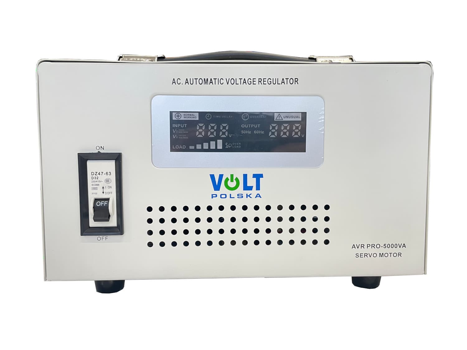 VOLT AVR PRO 5000 3% SERVO automatyczny stabilizator napięcia 220 AVC 5000W
