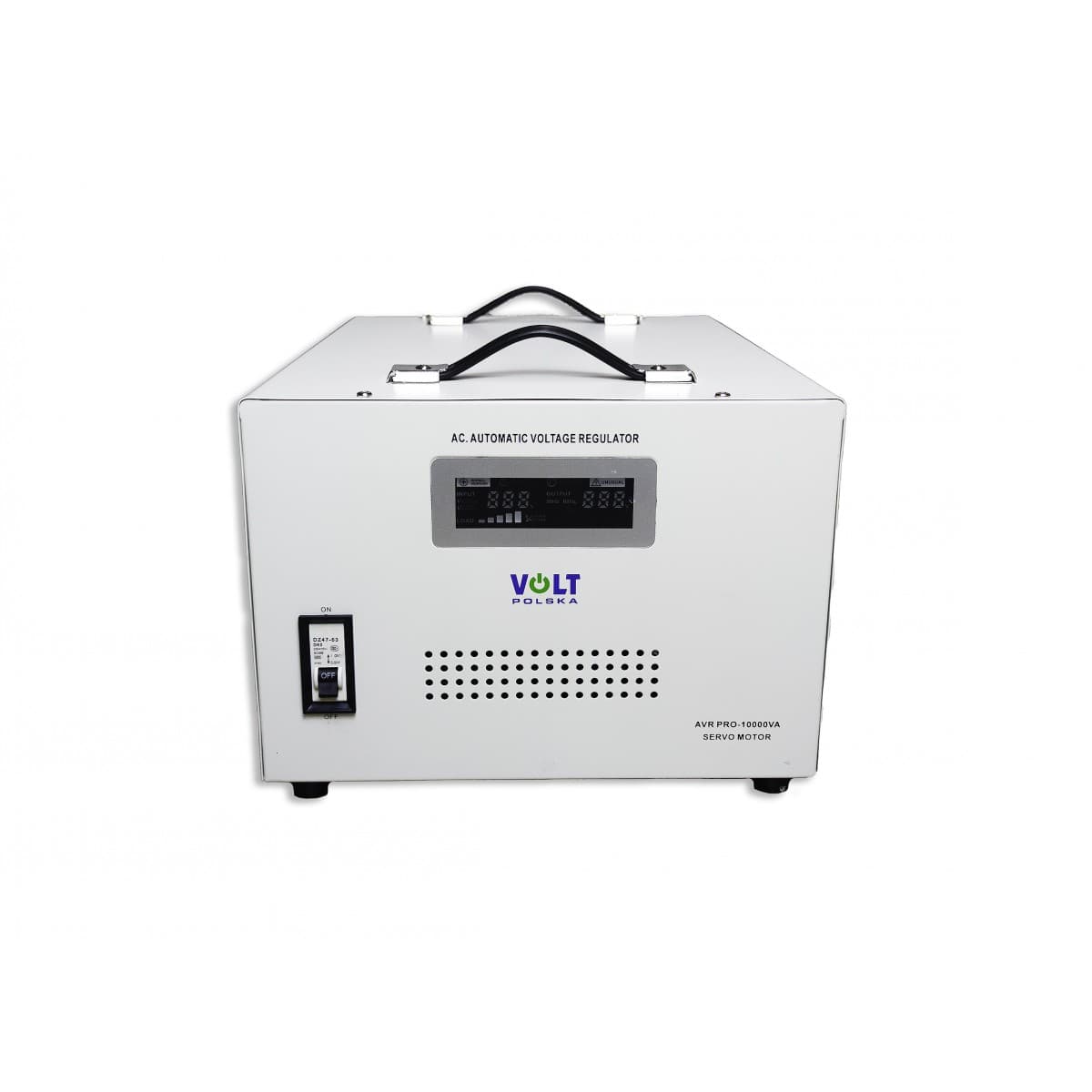VOLT AVR PRO 10000 3% SERVO automatyczny stabilizator napięcia 220 AVC 10000W (10kW)