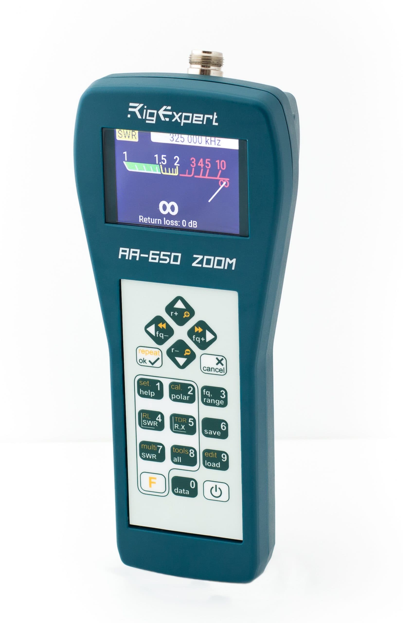 RigExpert AA-650 Zoom analizator antenowy 0.1-650MHz, łączność bluetooth (następca AA-600)