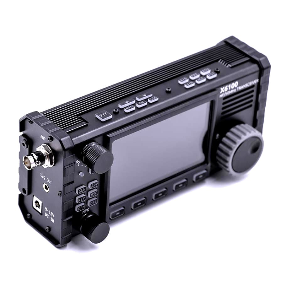 XIEGU X6100 EXPORT przenośny radiotelefon amatorski 0.5-50MHz 10W, SDR, ATU, wbudowana bateria, kolorowy wyświetlacz - polska instrukcja obsługi