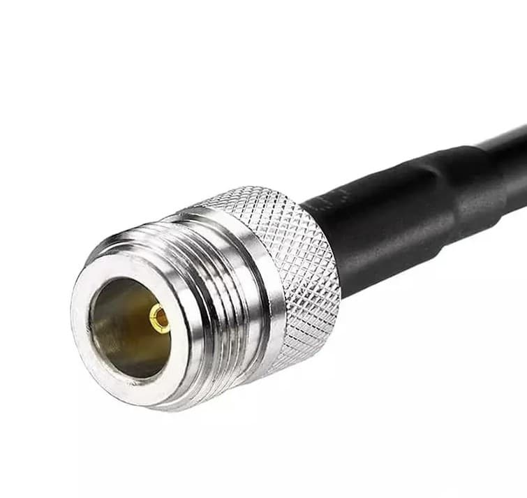 Przewód koncentryczny długość 3m ze złączami: gniazdo N / wtyk RP-SMA np. do anten Helium 868MHz LoRaWAN