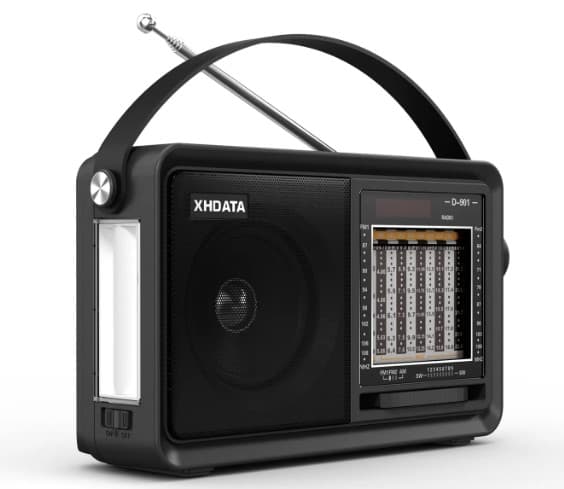 XHDATA D-901 odbiornik globalny SW AM FM z DSP, USB, odtwarzacz MP3 i bluetooth