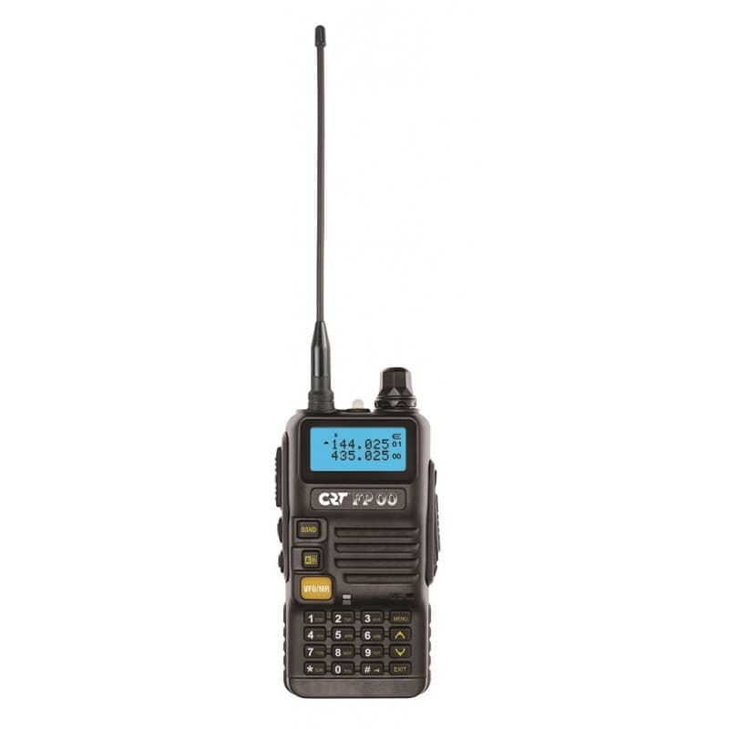 CRT FP00 radiotelefon ręczny 5W VHF/UHF + skaner częstotliwości (lepszy od Baofeng UV-5R, UV-82)
