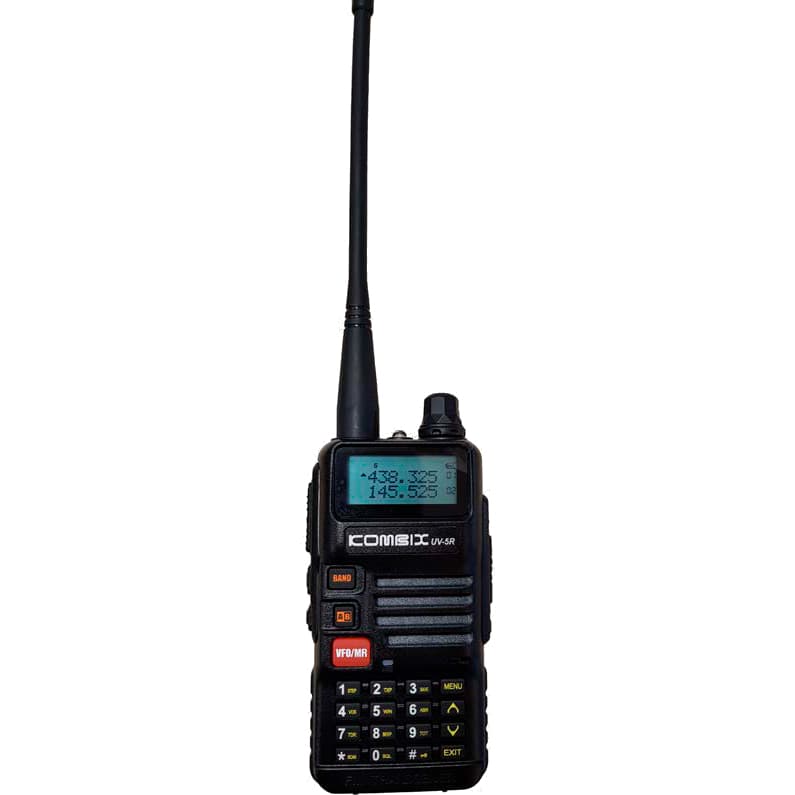 Kombix UV-5R radiotelefon ręczny 5W VHF/UHF + skaner częstotliwości (lepszy Baofeng UV-5R, UV-82)