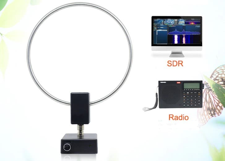 GA-450 Loop antena pętlowa odbiór SW/MW - np. do odbiornik globalny Tecsun, odbiornik SDR, RTL-SDR, skaner Uniden, AOR, Icom