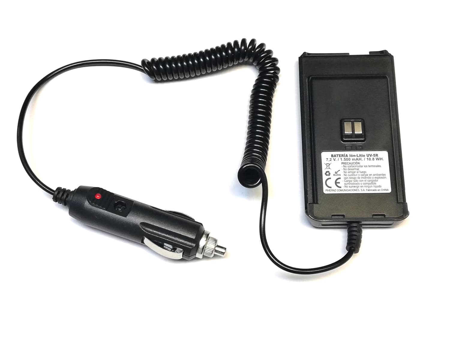Adapter samochodowy do Kombix UV-5R, CRT FP00, Midland CT590S - eliminator baterii 12V