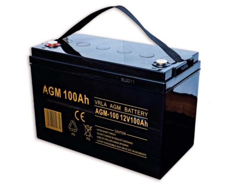 Akumulator VOLT AGM 12V 100Ah VRLA bezobsługowy - do awaryjnego zasilania pieców, pomp, automatyki, alarmów itp.