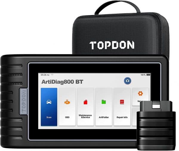 TOPDON ArtiDiag800BT skaner diagnostyczny OBD-2 - dożywotnio bezpłatne aktualizacje - obsługa 96 marek, POLSKIE MENU (Topdon Arti Diag 800 BT)