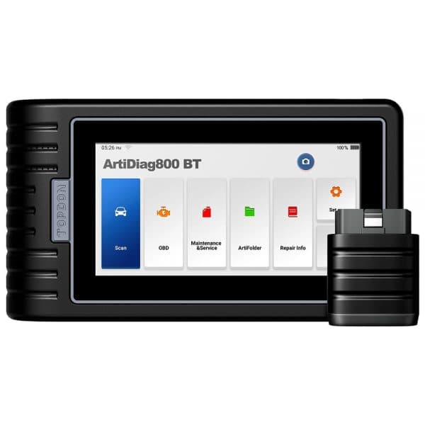TOPDON ArtiDiag800BT skaner diagnostyczny OBD-2 - dożywotnio bezpłatne aktualizacje - obsługa 96 marek, POLSKIE MENU (Topdon Arti Diag 800 BT)