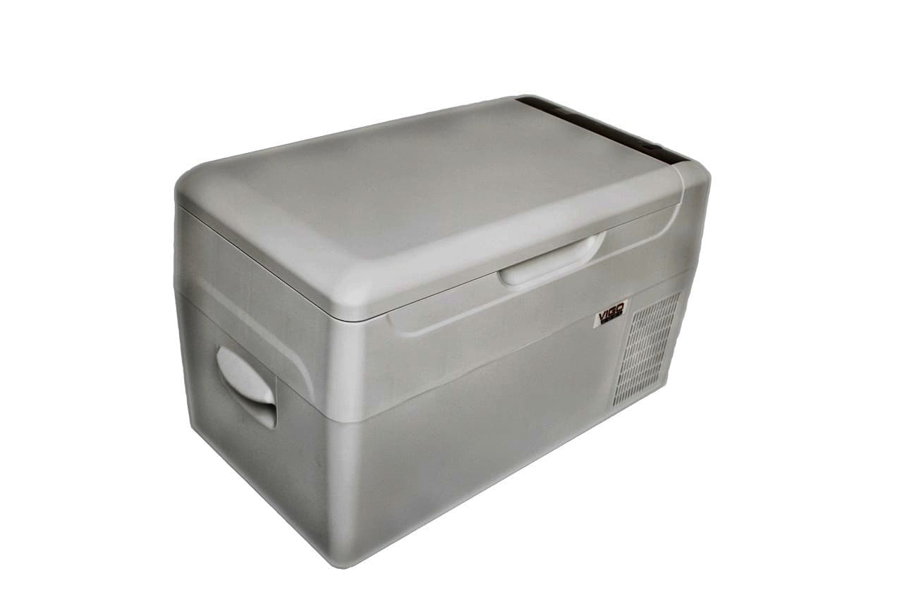 Lodówka samochodowa 22L + zamrażarka ze sprężarką 12V 24 V 230V KOMPRESOR (czarno-szara) - Łódź, Zbąszyńska 2