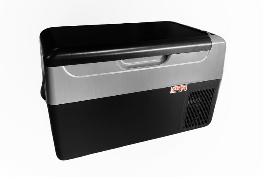 Lodówka samochodowa 22L + zamrażarka ze sprężarką 12V 24 V 230V KOMPRESOR (czarno-szara) - Łódź, Zbąszyńska 2
