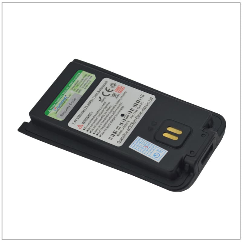 Oryginalna bateria 3200mAh do Wouxun KG-828 KG-968 akumulator Wouxun 1A32KG-8 BLO-011