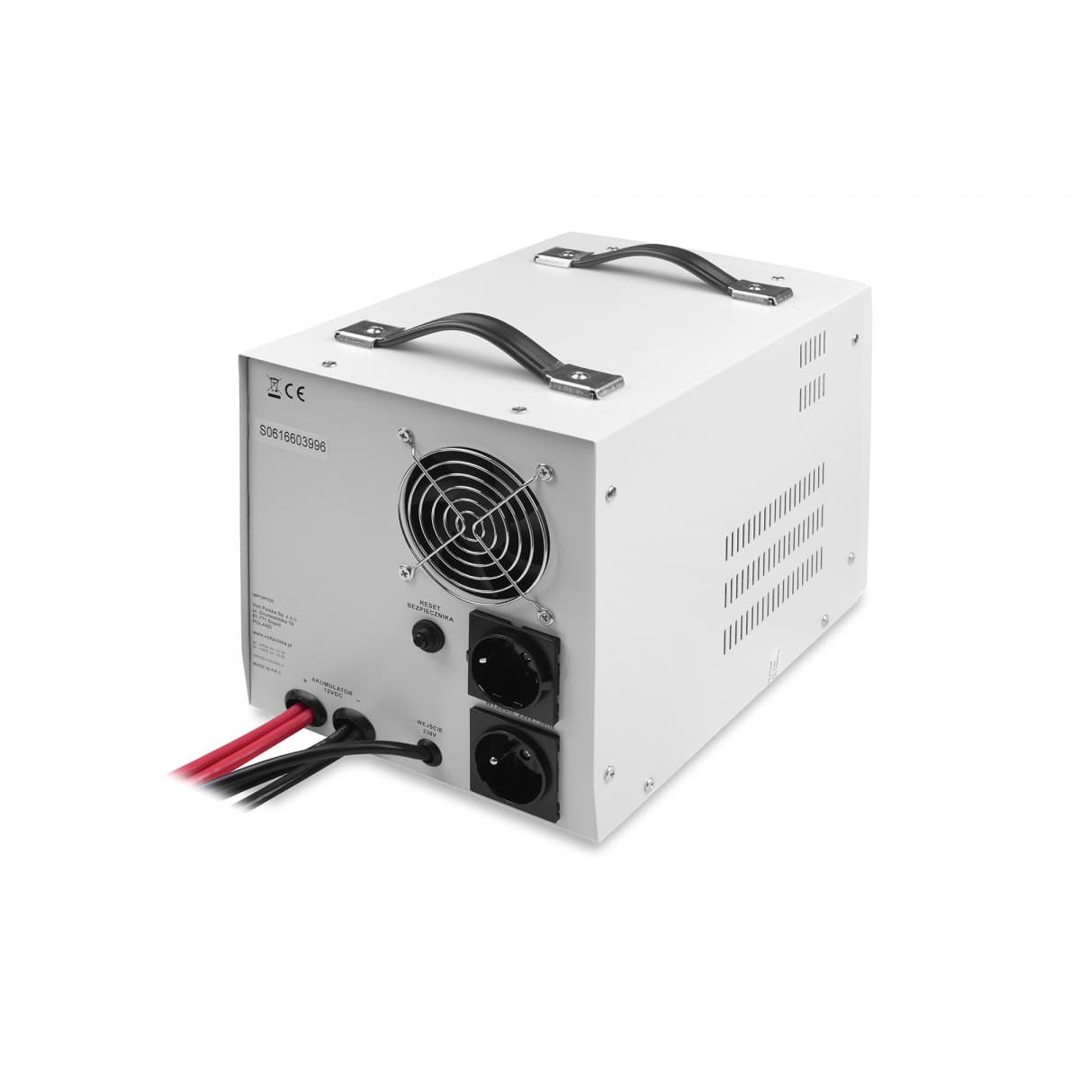 Przetwornica sinusoidalna AVR UPS VOLT SINUS PRO 2000 E (1250/2000W) 12/230V (stała faza do kotła CO)