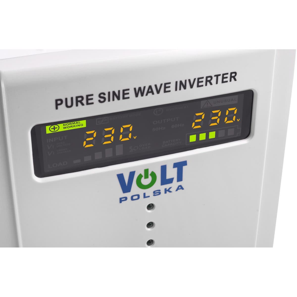 Przetwornica sinusoidalna AVR UPS VOLT SINUS PRO 2000 E (1250/2000W) 12/230V (stała faza do kotła CO)
