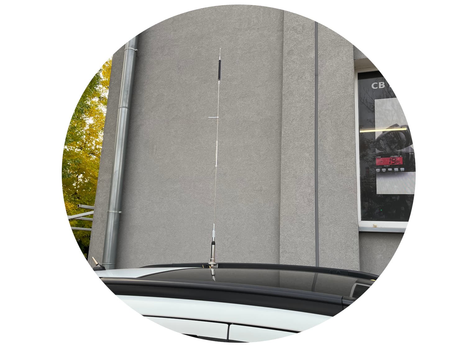 UVH-600 Antena KF VHF UHF wielopasmowa do auta, na balkon 7-30/50/144/430MHz + AIRBAND długość ok. 150-190cm złącze PL