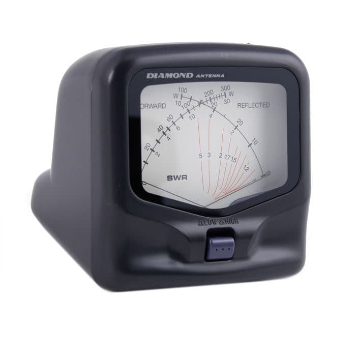 Diamond SX-20C krzyżowy miernik SWR oraz mocy 3.5-150MHz - reflektometr HF/VHF, małe wymiary