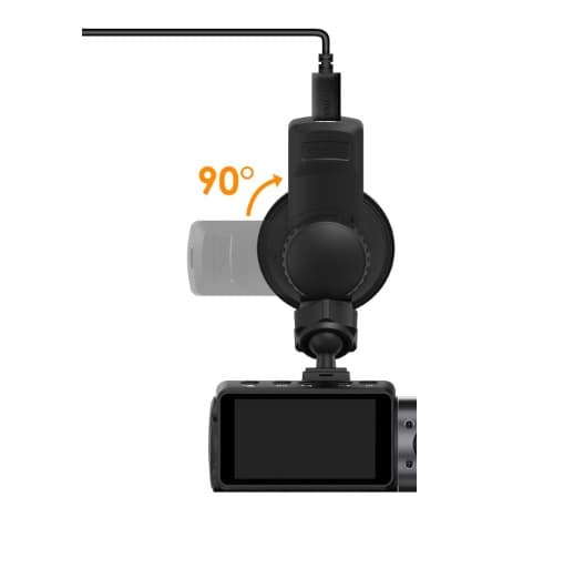 Vantrue moduł GPS do kamer samochodowych N4, T3, N2S, X4S - przyssawka na szybę, uchwyt z GPS