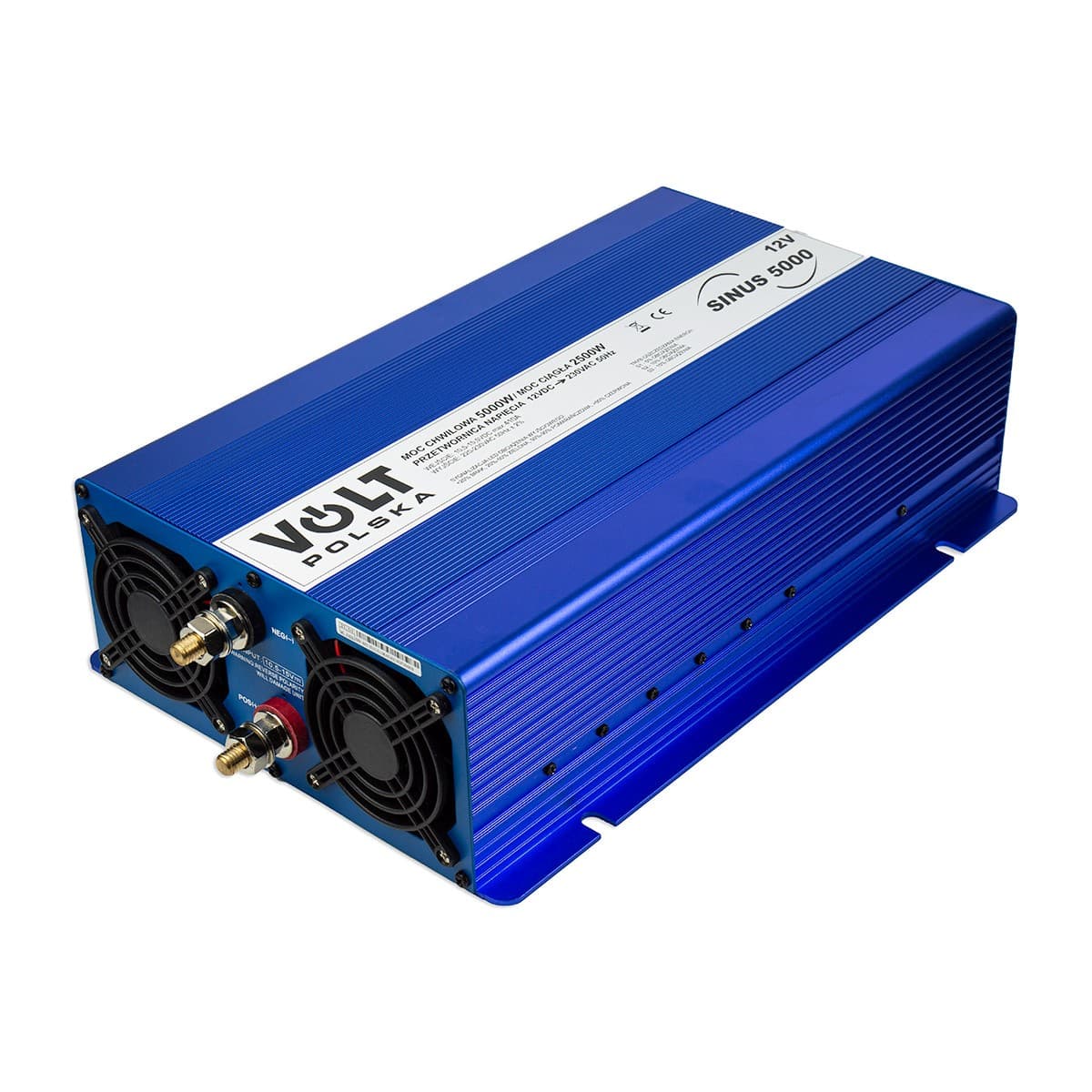 PRZETWORNICA NAPIĘCIA SINUS ECO 5000 Volt Polska 12V/230V 5000W np. POMPY LODÓWKI