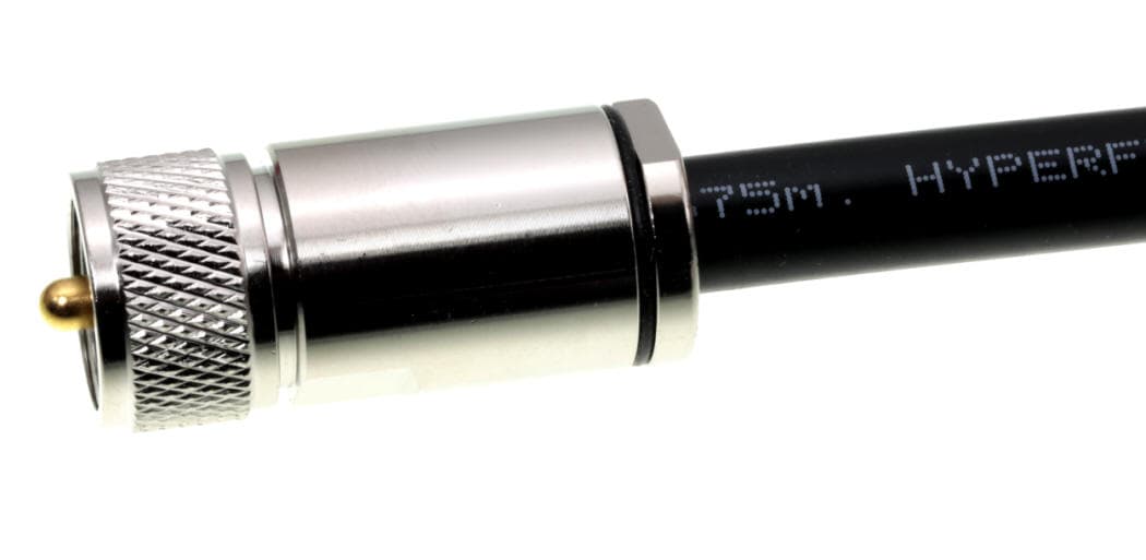 Wtyk UC-1 259/9 skręcany na gruby przewód RG-213 RF-10 H-1000 HyperFlex 10 itp. superjakość PTFE/GOLD # KONEKTOR PRO #