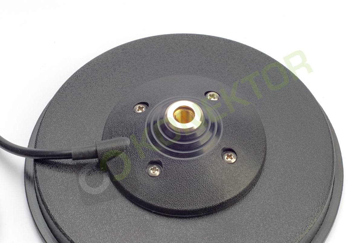 SIRIO MAG 145 montaż 3/8 podstawa magnetyczna 16cm (magnes 157mm) kabel 3,60m np. do AMPRO, FireStik