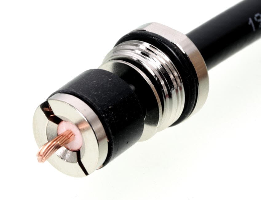 Wtyk UC-1 259/7 skręcany na przewód RF-7, UltraFlex7, Aircell 7 superjakość PTFE/GOLD # KONEKTOR PRO #