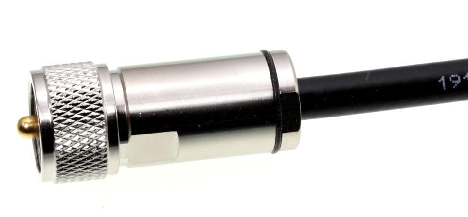 Wtyk UC-1 259/7 skręcany na przewód RF-7, UltraFlex7, Aircell 7 superjakość PTFE/GOLD # KONEKTOR PRO #