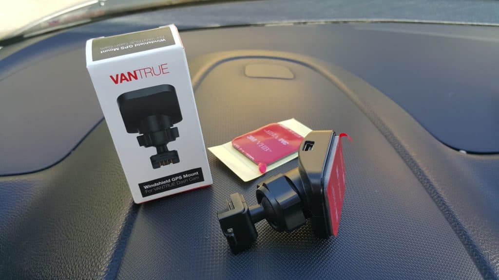 Vantrue przyklejany moduł GPS do kamer samochodowych N4, T3, N2S, X4S - uchwyt z GPS