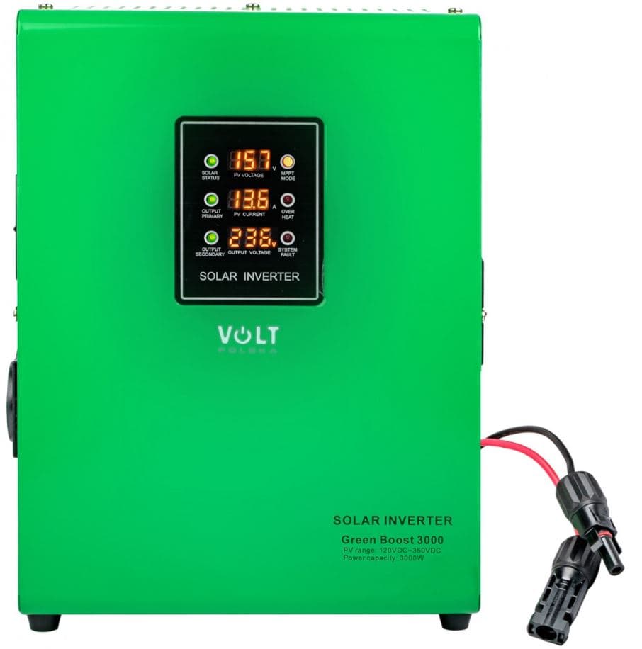 Przetwornica solarna 3kW do grzania wody - VOLT Green Boost MPPT 3000