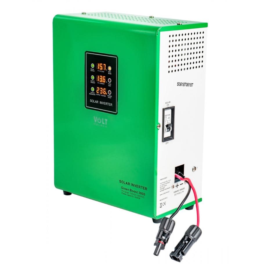 Przetwornica solarna 3kW do grzania wody - VOLT Green Boost MPPT 3000