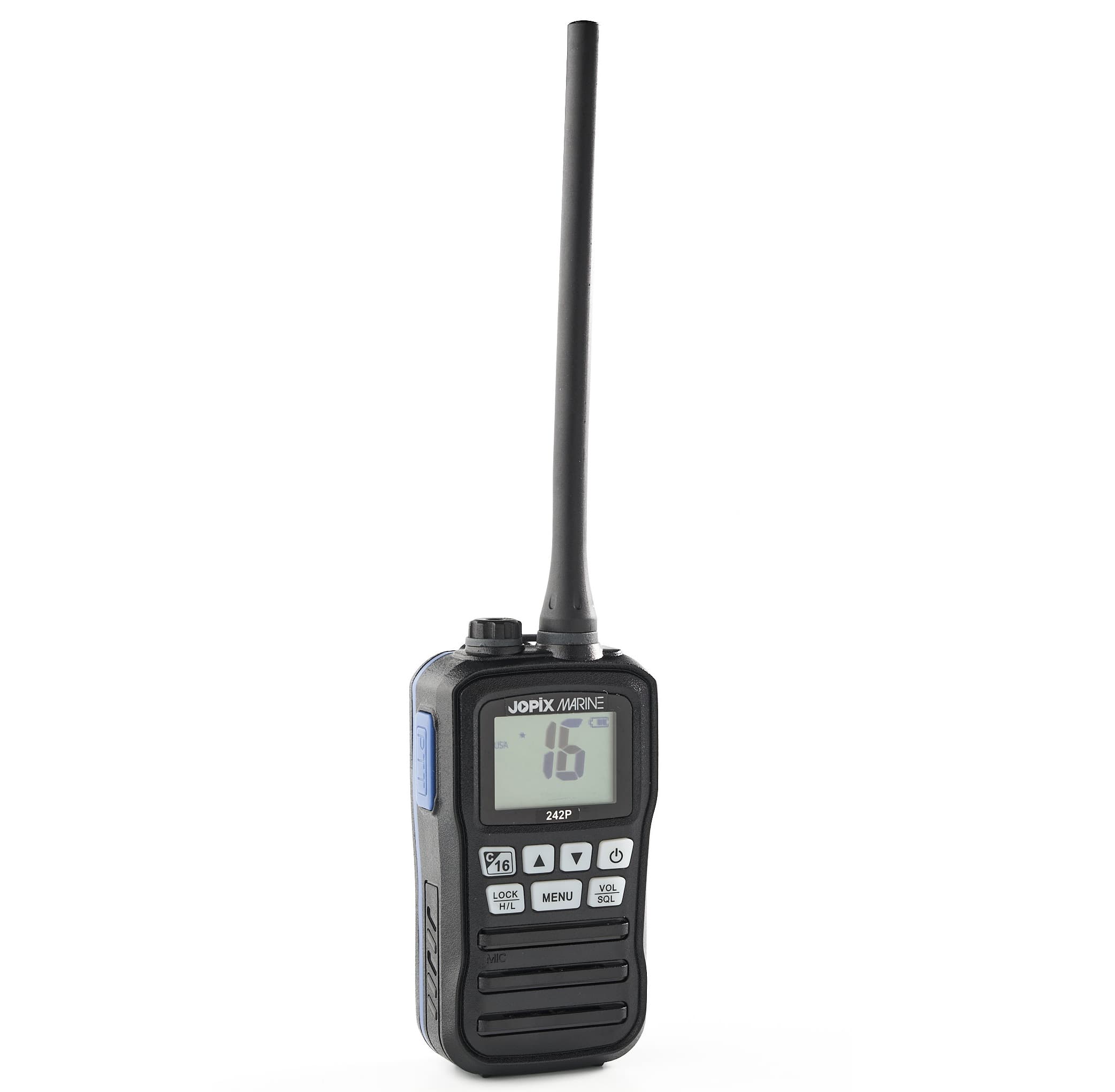 Jopix Marine 242P ręczny radiotelefon morski VHF IP-67, pływający, moc 3W - możliwość rejestracji w UKE
