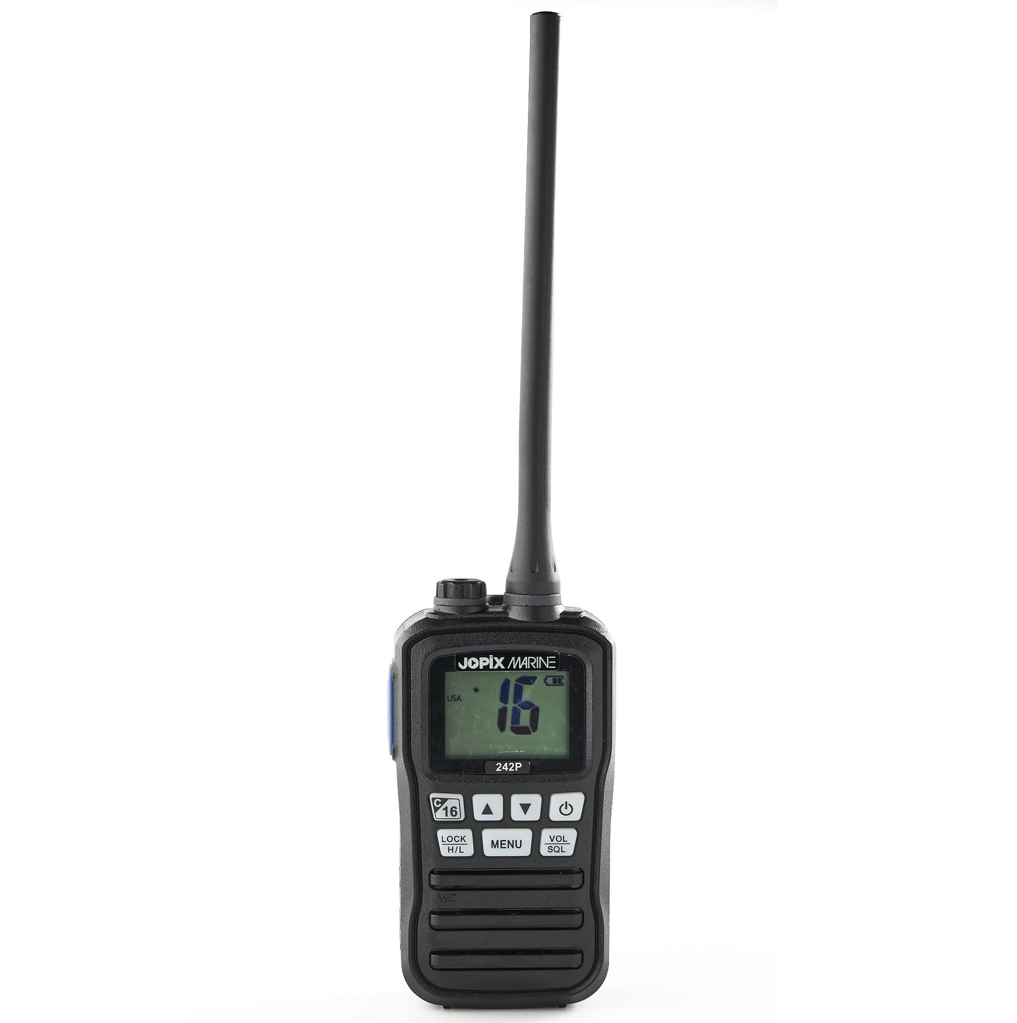 Jopix Marine 242P ręczny radiotelefon morski VHF IP-67, pływający, moc 3W - możliwość rejestracji w UKE
