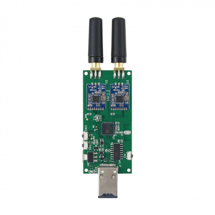 Evil Crow RF V2 nadajnik odbiornik SDR 4-pasmowy np. do radio hackingu, testów cyberbezpieczeństwa