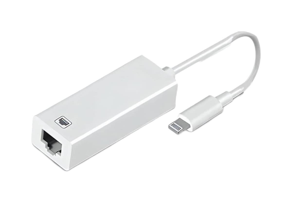 Adapter Apple Lightning/Ethernet do kabla ESYS ENET BMW seria F, G, I - BimmerCode, BimmerLink, BimmerTool, MHD, xHP, xDelete, bootmod3