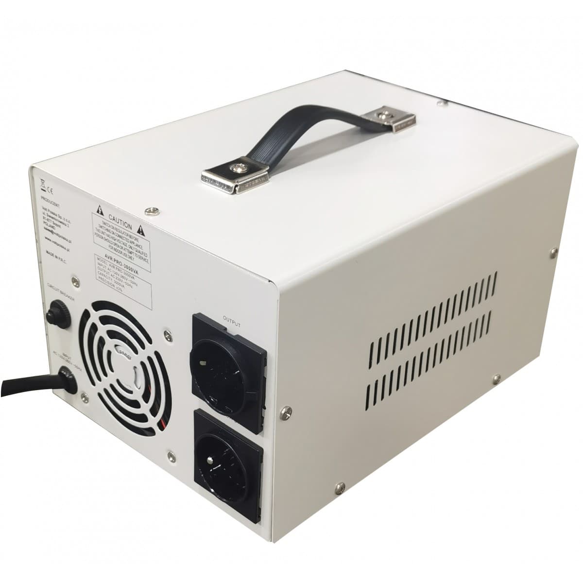 VOLT AVR PRO 3000 3% SERVO automatyczny stabilizator napięcia 230 AVC 3000W