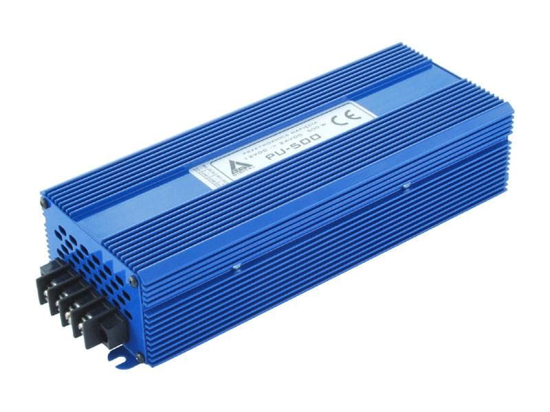 AZO PU-500 przetwornica podwyższająca napięcie z 12V na 24V 500W bezzakłóceniowa, produkcja polska np. do webasto, ogrzewanie postojowe