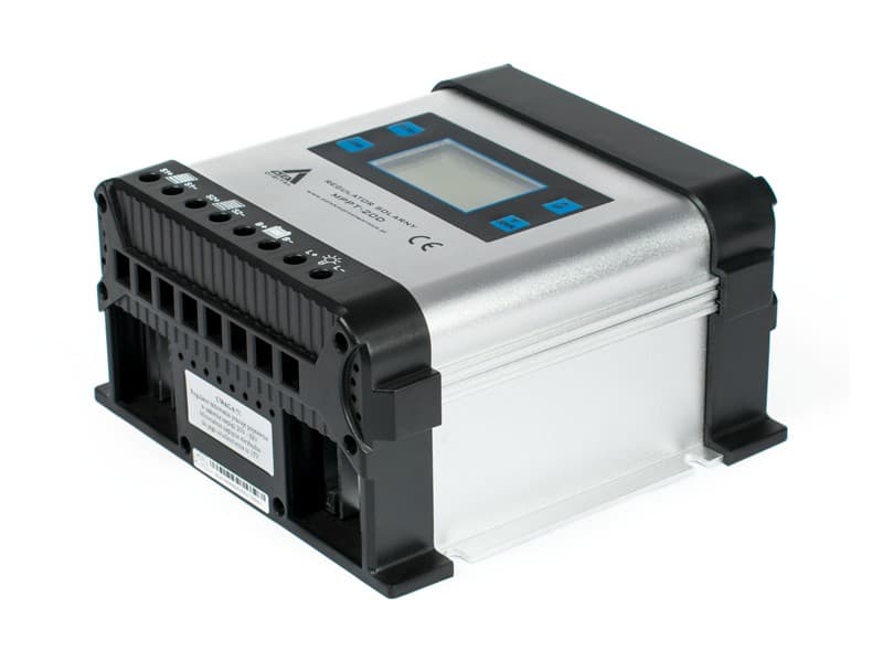 Regulator solarny ładowania MPPT 20A z wyświetlaczem LCD do systemów 12V/24V