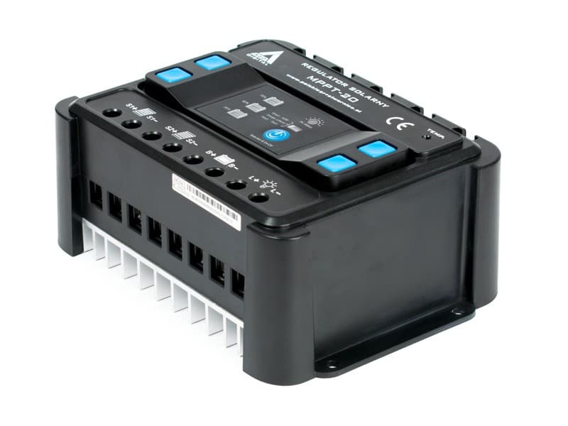 Regulator solarny ładowania MPPT 20A do systemów 12V/24V