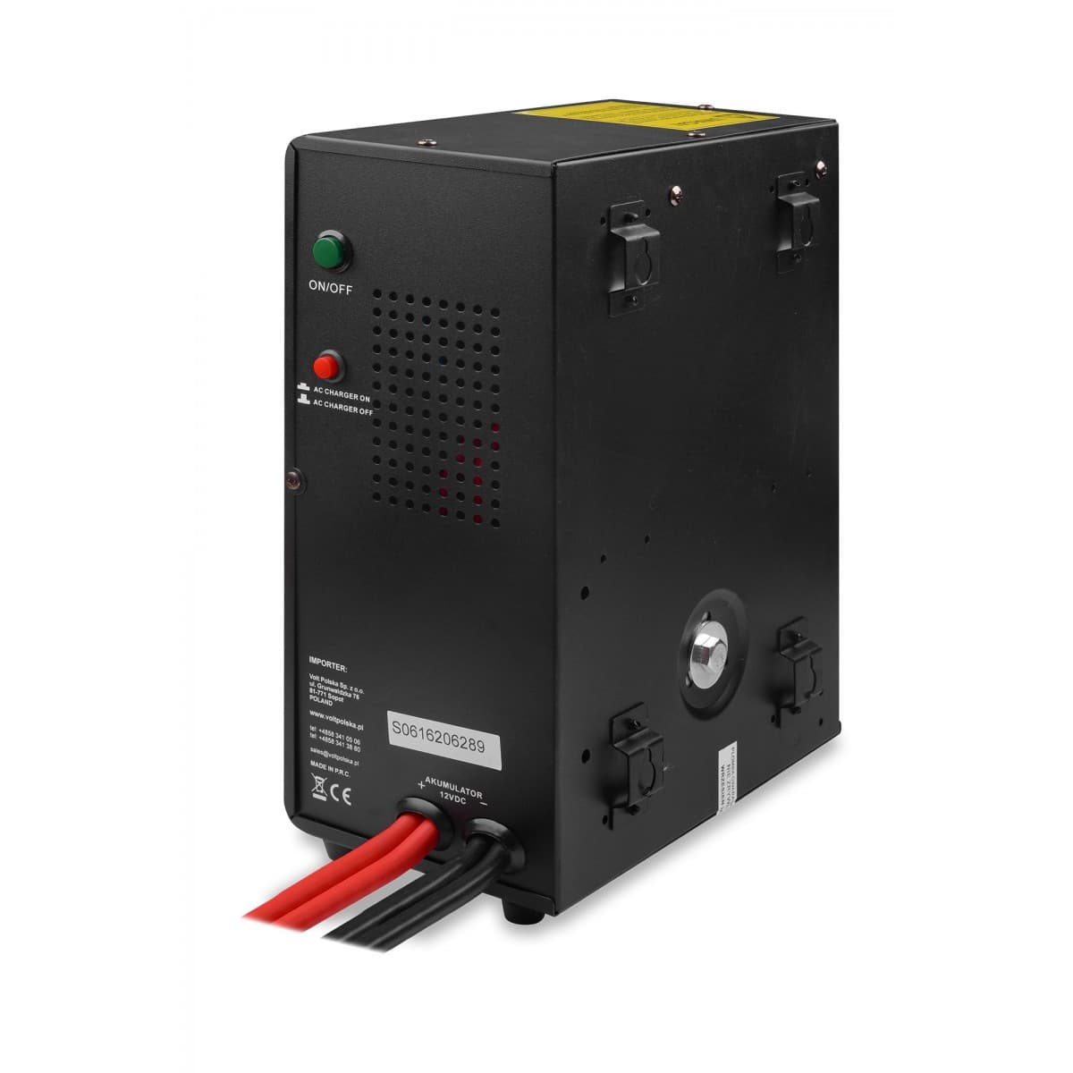 Zasilacz awaryjny sinusoidalny VOLT SINUS PRO 1000 W (700/1000W) 12/230V (do komputerów, serwerów, pompy piece CO itp.)