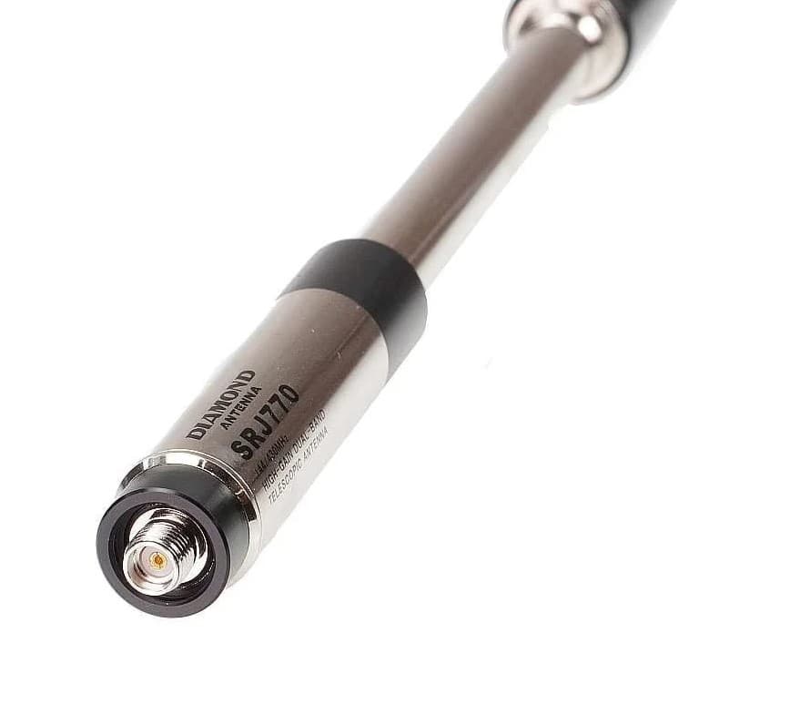 Diamond SRJ770 antena przenośna teleskopowa 21-92cm złącze SMA-F 144/430/1200MHz