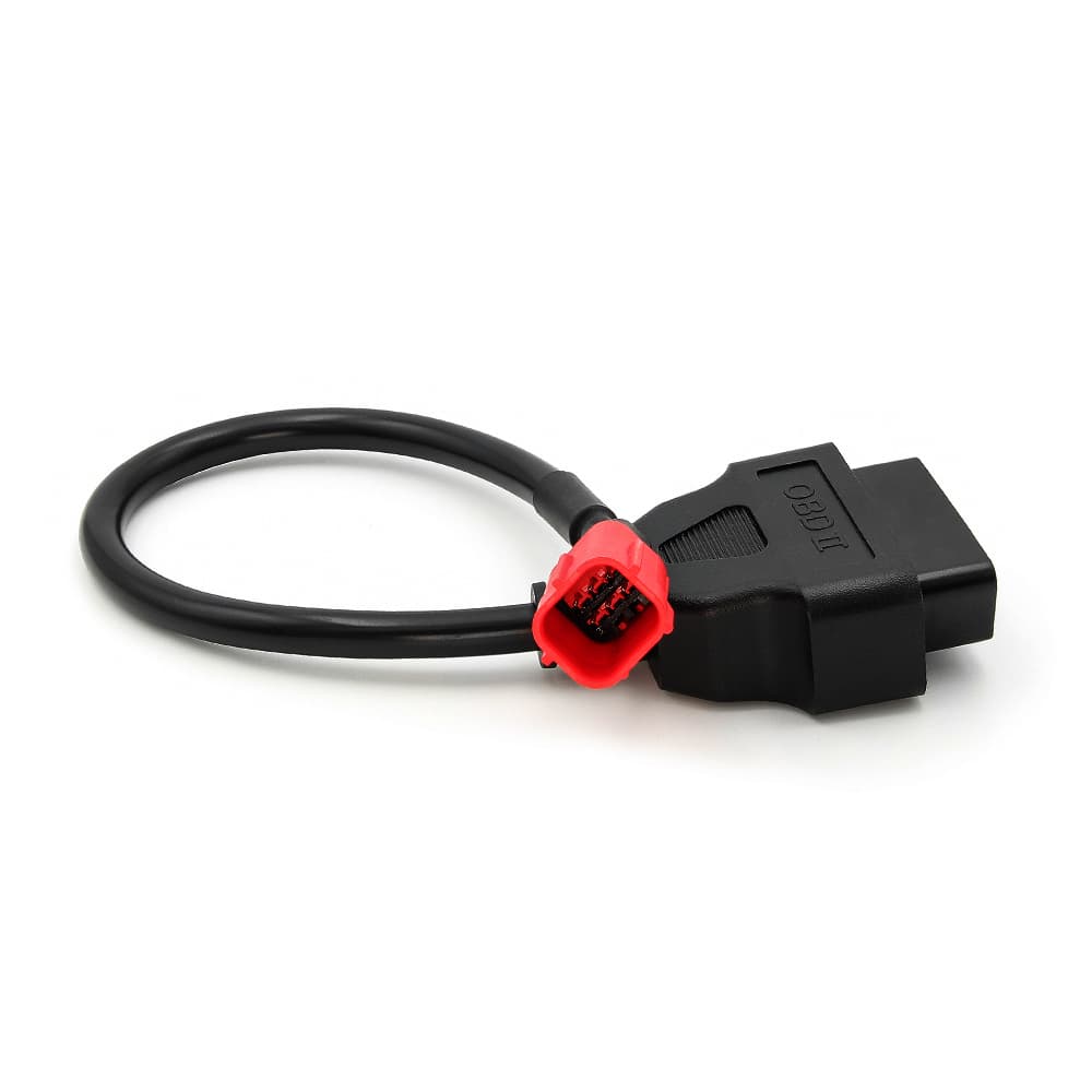 Kabel adapter HONDA 6-PIN do OBD-2 16-pin przejściówka np. ELM-327, Vgate iCar - motocykle Honda - Łódź, Zbąszyńska 2