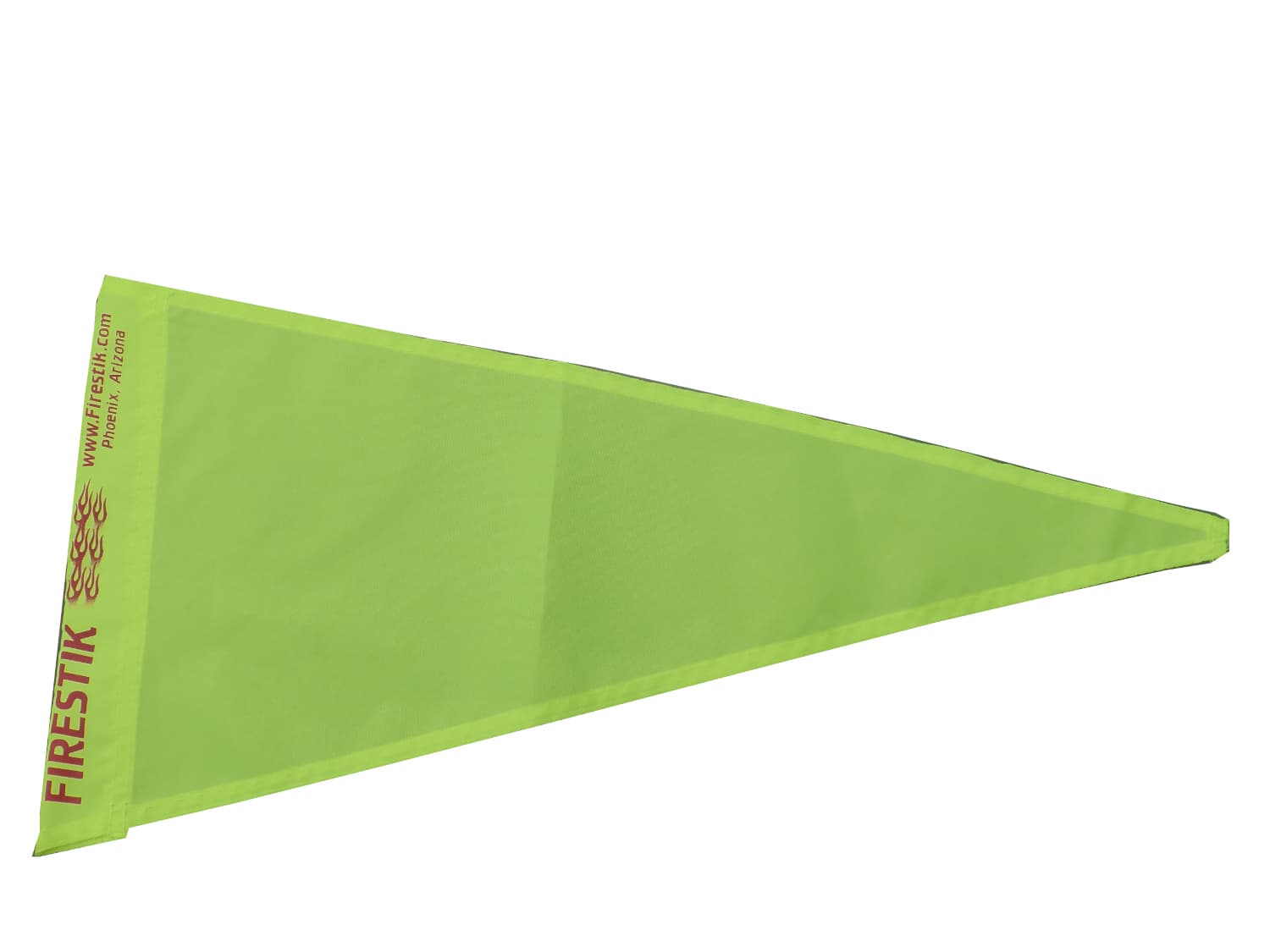 Żółta flaga bezpieczeństwa 22x45cm - chorągiewka do masztów FireStik