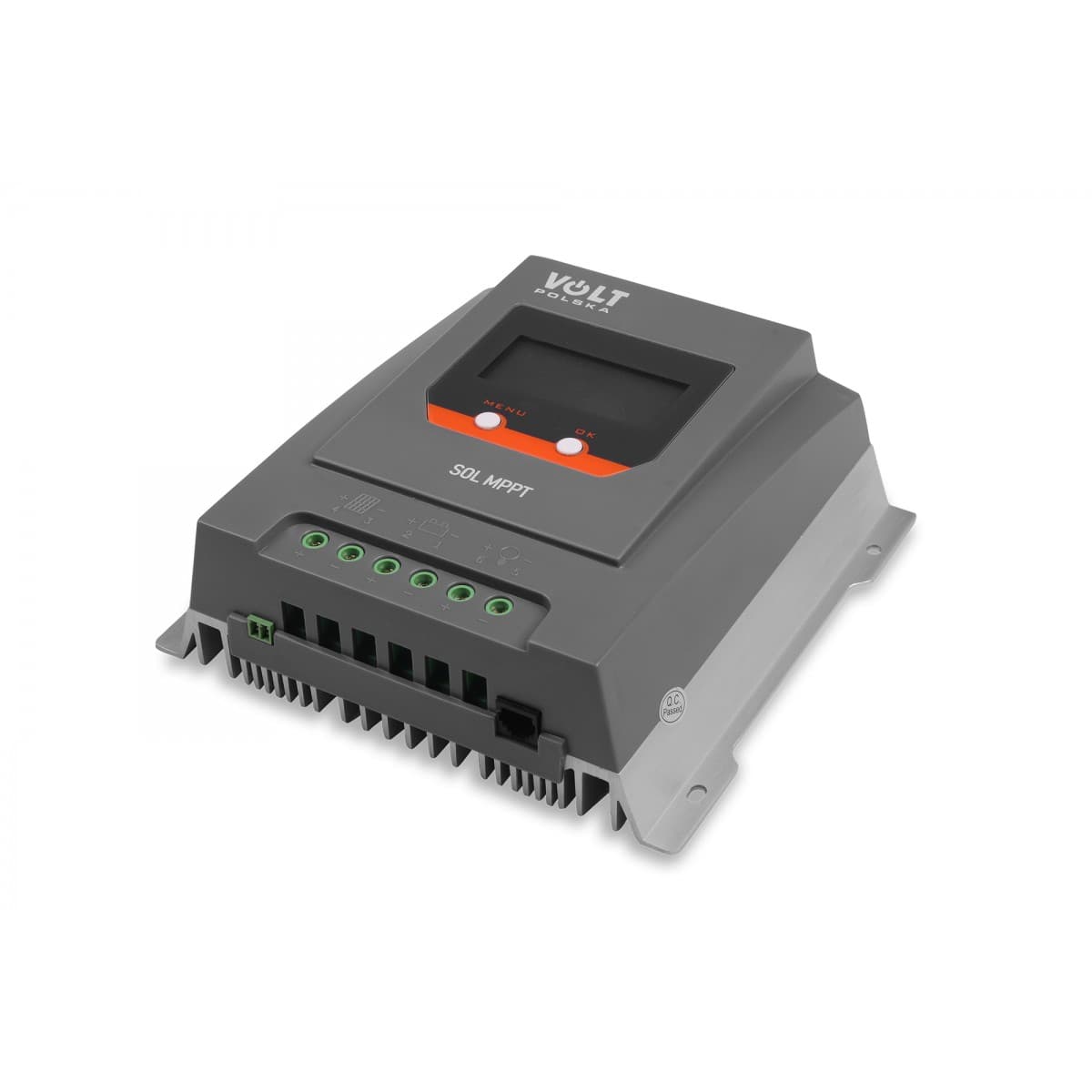 Regulator solarny ładowania Volt MPPT 20A do systemów 12/24V - LCD, bluetooth