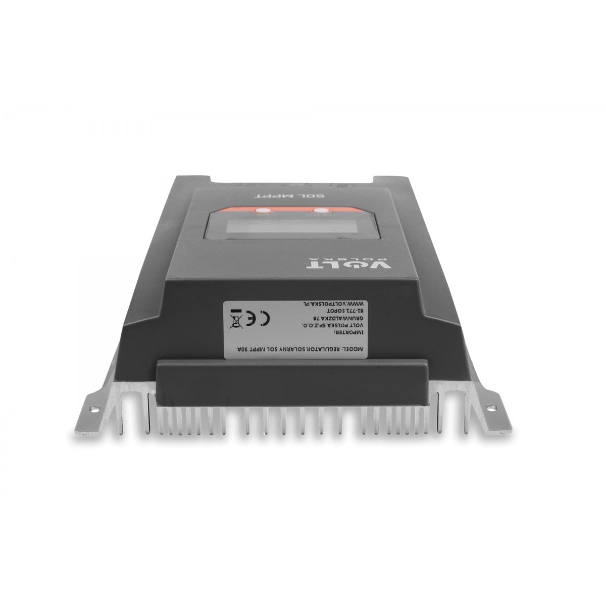 Regulator solarny ładowania Volt MPPT 30A do systemów 12/24V - LCD, bluetooth