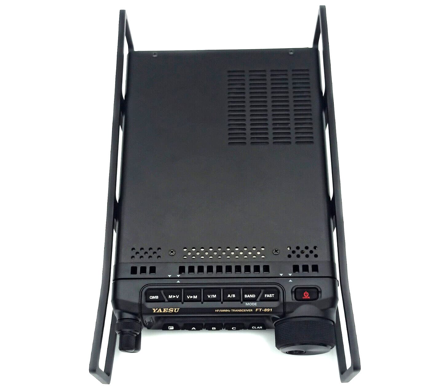 Estetyczny uchwyt do Yaesu FT-891, FT-857D - stand na biurko, szyny zabezpieczające do FT891, FT857